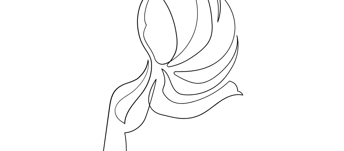 Hijab Hijab line art illustration